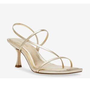 Steve Madden Women's "Locke" Gold Strappy Sandals Size: 9